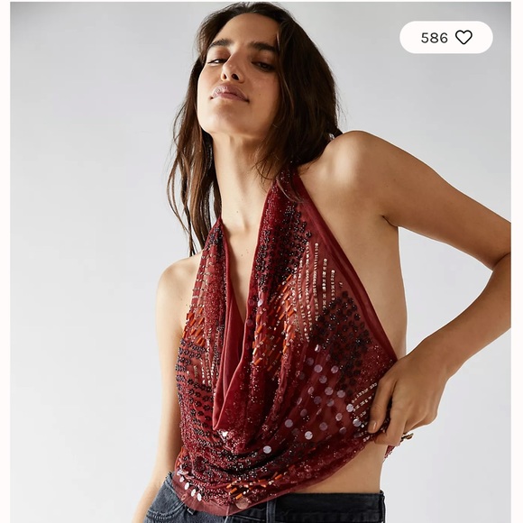Free People Tops - Free People Sea Urchin Top NWOT